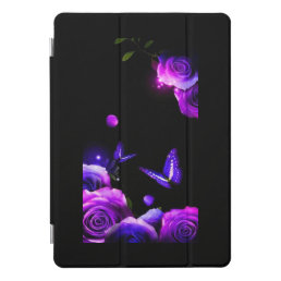 unique butterfly purple pattern iPad Smart Cover 