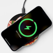 Unique Candy Cane Rose Design Flower Wireless Charger (Phone)