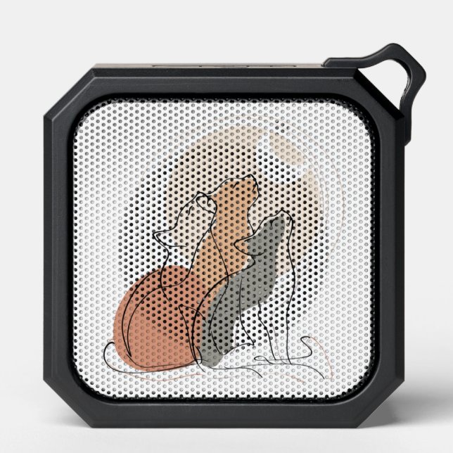 Unique Cat Design Rugged Bluetooth Speaker (Front)