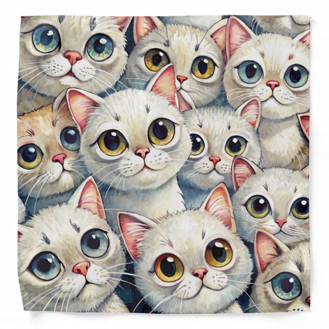 Unique Cats/Dogs Bandana Collection (Front)