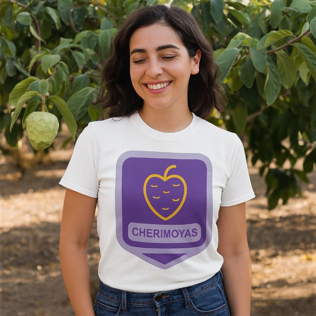 Unique Cherimoya Fruit Graphic Customisable  T-Shirt (Creator Uploaded)