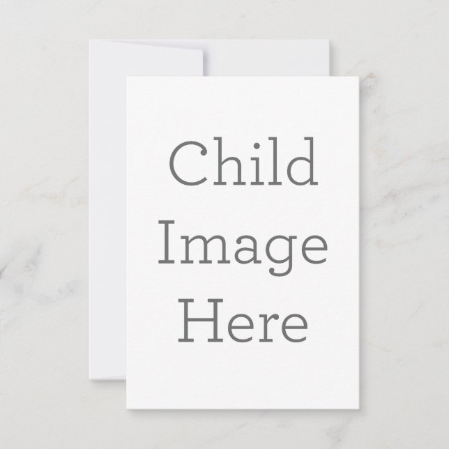 3.5" x 5" Flat Thank You Card (Front)