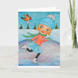 Unique Christmas Card Holiday Greeting Card