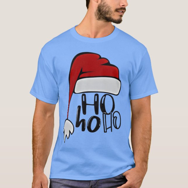 Unique Christmas Hats Show Your Holiday Spirit T-Shirt (Front)