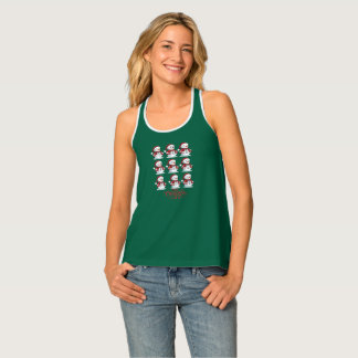 unique christmas stylish skinnny tank top