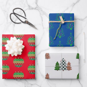 Unique Christmas Tree Wrapping Paper - Decorations