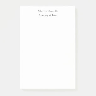 Unique Classical Personalized Custom Own Name Post-it Notes