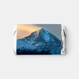 Unique Clouds Over Snow Covered Mountains Hershey's Miniatures