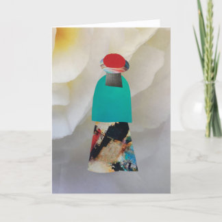 Unique Collage Earth Mama Cedar Blank Card