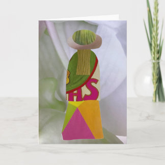 Unique Collage Earth Mama Shana Blank Card