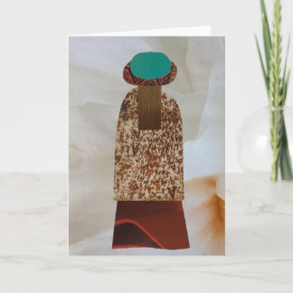 Unique Collage Earth Mama Taylor Blank Card