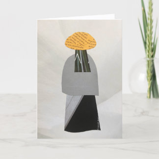 Unique Collage Earth Mama Vee Blank Card