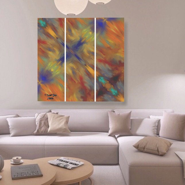 Unique Colorful Abstract Marble Liquified Wall Art (Creator Uploaded)