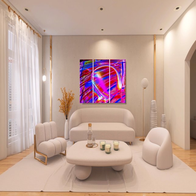 Unique Colorful Abstract Marble Liquified Wall Art (Creator Uploaded)