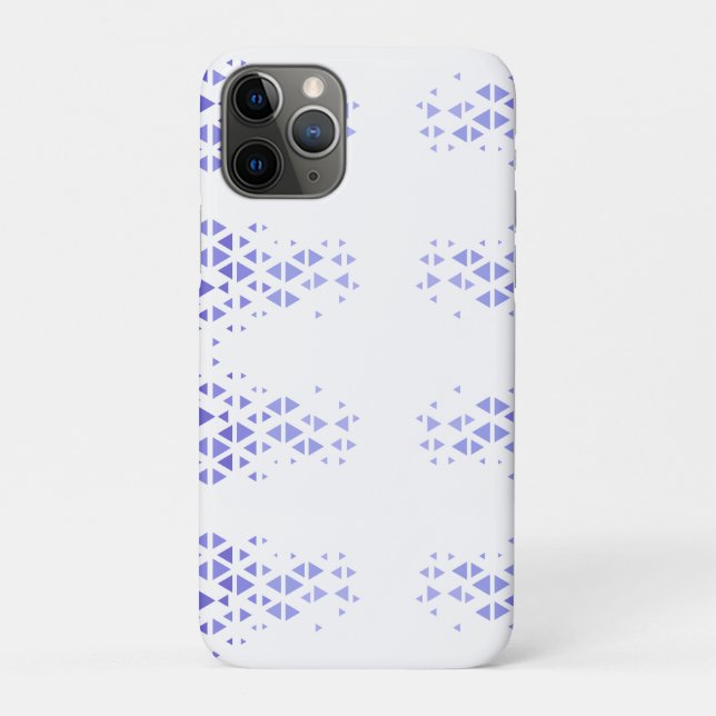 Unique Colorful Triangle Pattern & Quotes Case-Mate iPhone Case (Back)