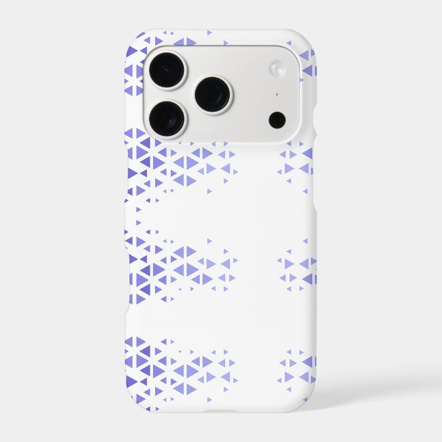 Unique Colorful Triangle Pattern & Quotes Iphone Case (Back)