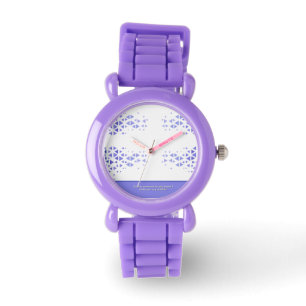 Unique Colorful Triangle Pattern & Quotes Watch