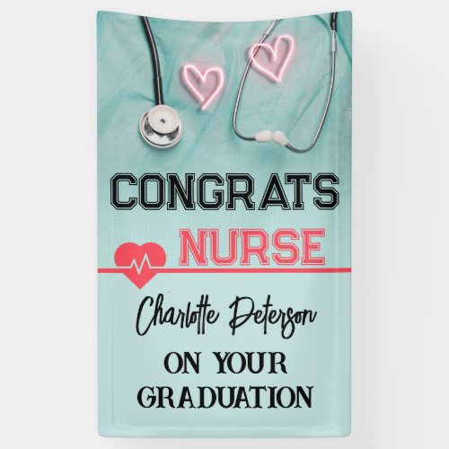 Unique Congrats Nurse Graduation  Banner