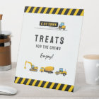 Unique Construction Party Decor Sweet Treats Signs