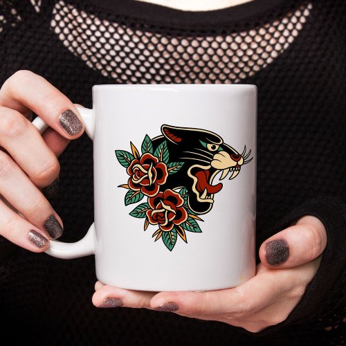 Unique  Cool Crazy Mug Design Vibrant Abstract 