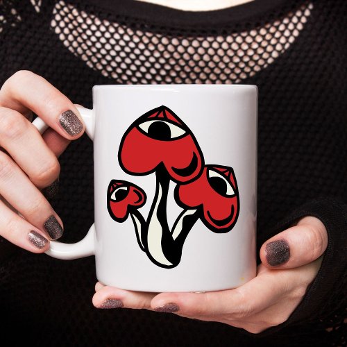 Unique  Cool Crazy Mug Design Vibrant Abstract 