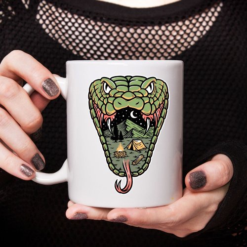 Unique  Cool Crazy Mug Design Vibrant Abstract 