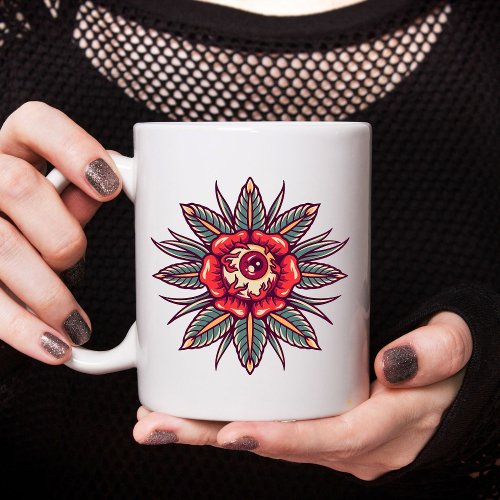 Unique  Cool Crazy Mug Design Vibrant Abstract 