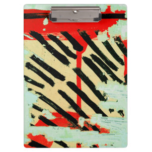 Unique Cool Worn Wall Paper Paint Clipboard