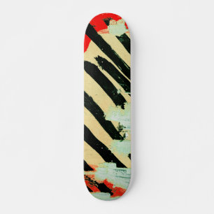 Unique Cool Worn Wall Paper Paint Skateboard Deck