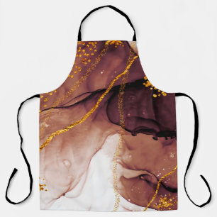 Unique creativity. Art&Gold. Inspired by the Sky. Apron