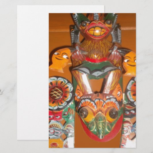 Unique Cultural Art - Sri Lankan/Indonesian Design (Front/Back)