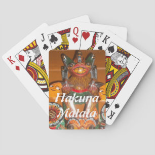 Unique Cultural Art - Sri Lankan/Indonesian Design Poker Cards