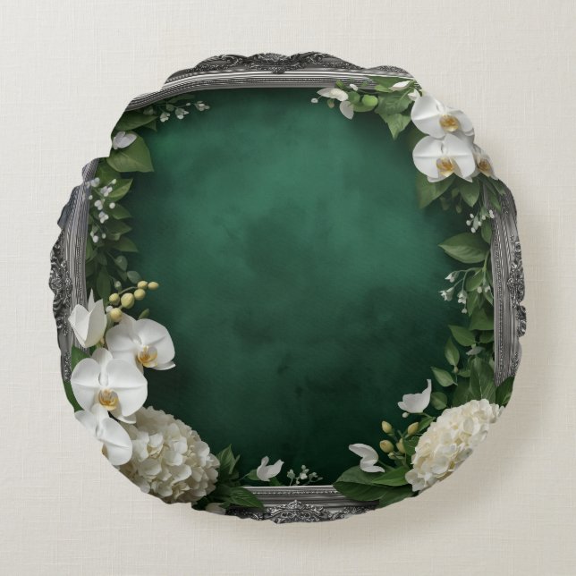 Unique Custom 16 Inch Round Pillow (Front)