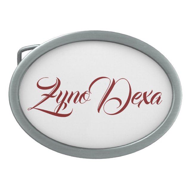 Unique Custom Belt Buckle for Everyday Style (Front)