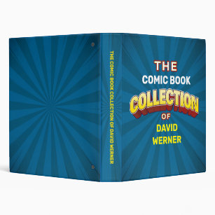 Custom Made Kingdom Come Comic Book Collector's Album Binder