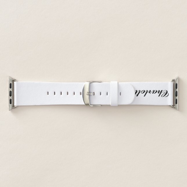 Unique Custom Engraved Name Apple Watch Band (Band)