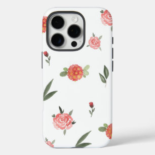 Unique Custom Floral Photo iPhone 16 Pro Case
