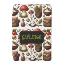 Unique custom name mushroom cottagecore 