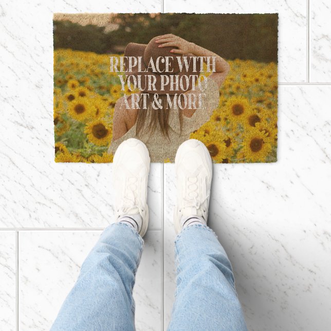 Unique Custom Personalized Fiber Doormat (Insitu)