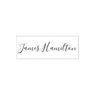 Unique Custom Signature personalized Self-inking S Stamp