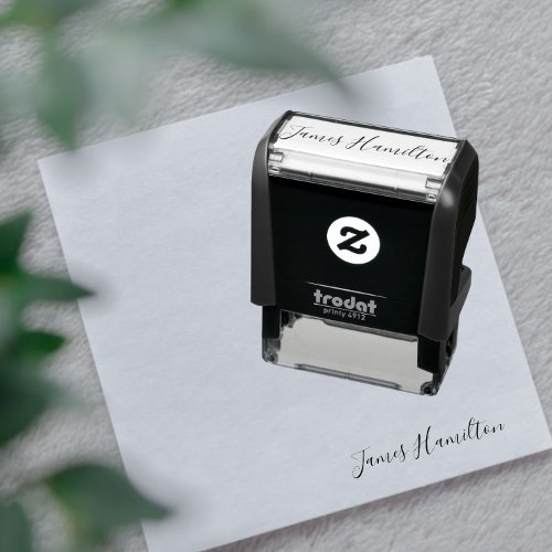 Unique Custom Signature personalized Self_inking Stamp