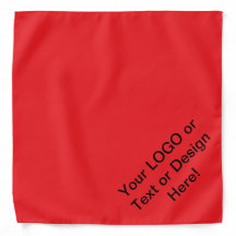 Unique & Custom (Your Text/LOGO/Design) Bandana