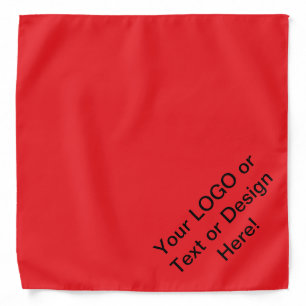 Unique & Custom (Your Text/LOGO/Design) Bandana