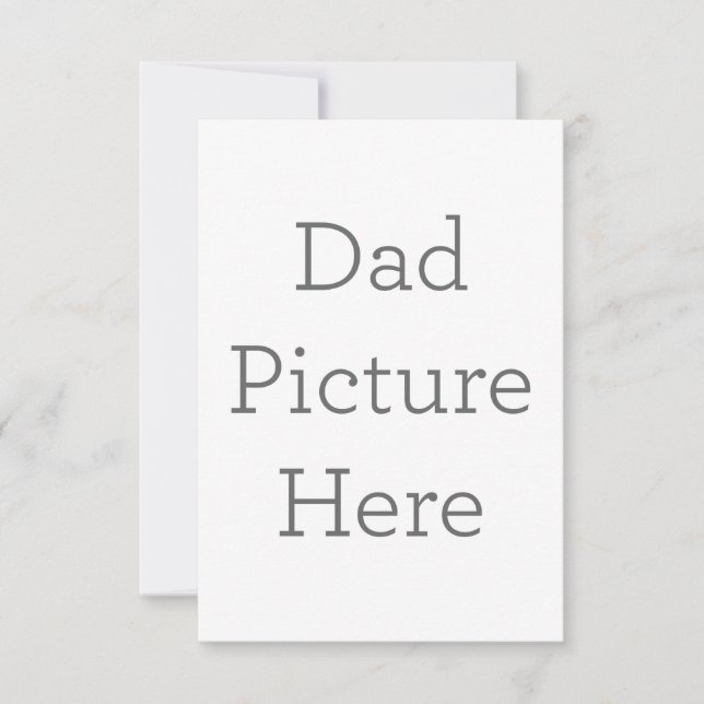 3.5" x 5" Flat Thank You Card (Front)