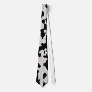 Unique Dalmatian Fur Tie