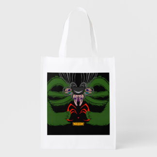 Unique Dark Art Monster Baby Bodysuit Grocery Bag