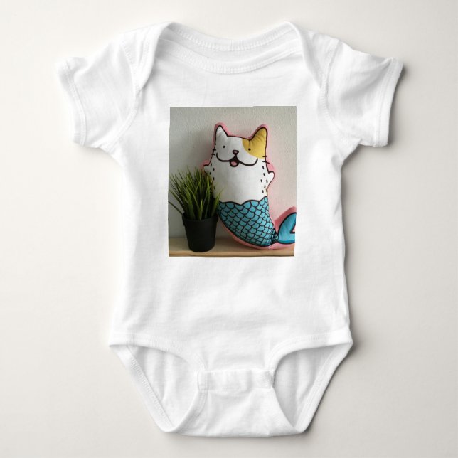 unique design baby bodysuit (Front)