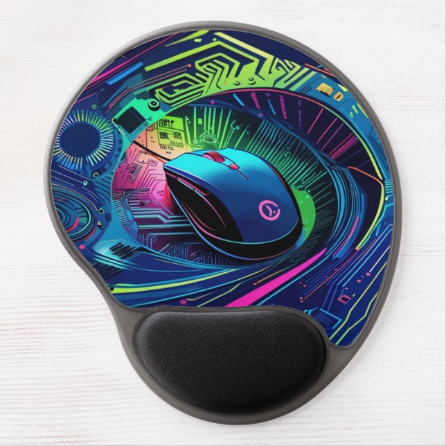 Unique Design Gel Mousepad (Front)