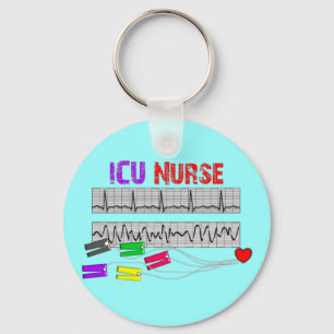 Unique Design ICU Nurse Gifts Keychain