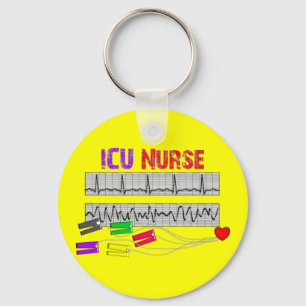 Unique Design ICU Nurse Gifts Keychain